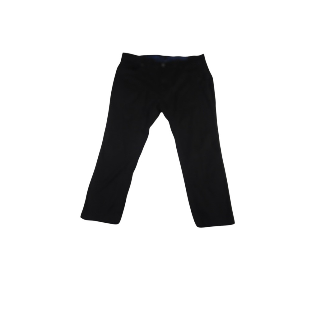 Denali 5 Pockets Pants Mens 38x30 Black Cotton Stretch Flat Front Straight Leg